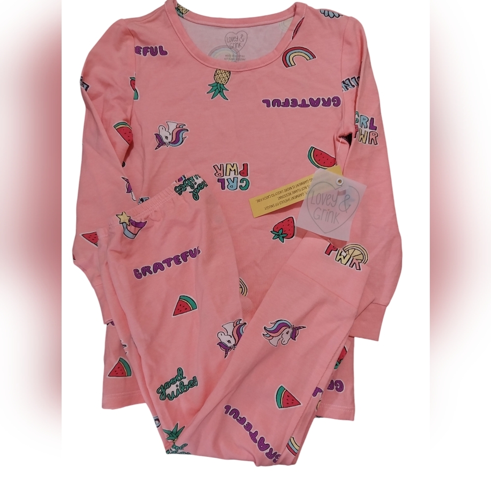 Lovey and Grink 2T pajamas